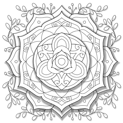 Mandala Coloring Pages: Free Printable Coloring Pages of Mandalas