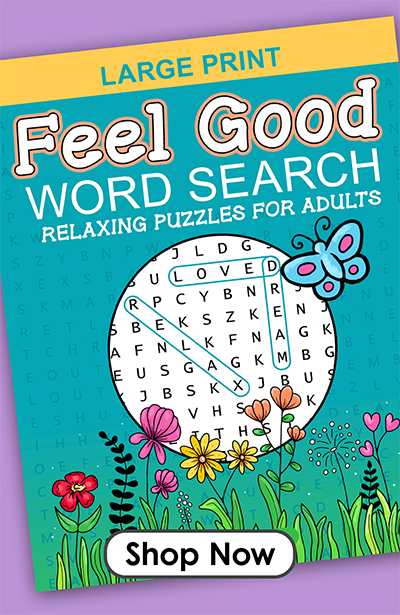 Feel Good Word Search Puzzle Book