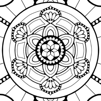 Transform Your Stress Into Art With The Echoes Of Hope Mandala