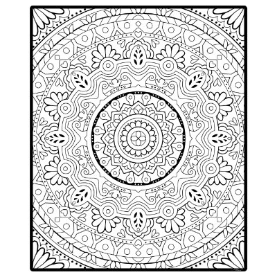 Calm in the Chaos Mandala